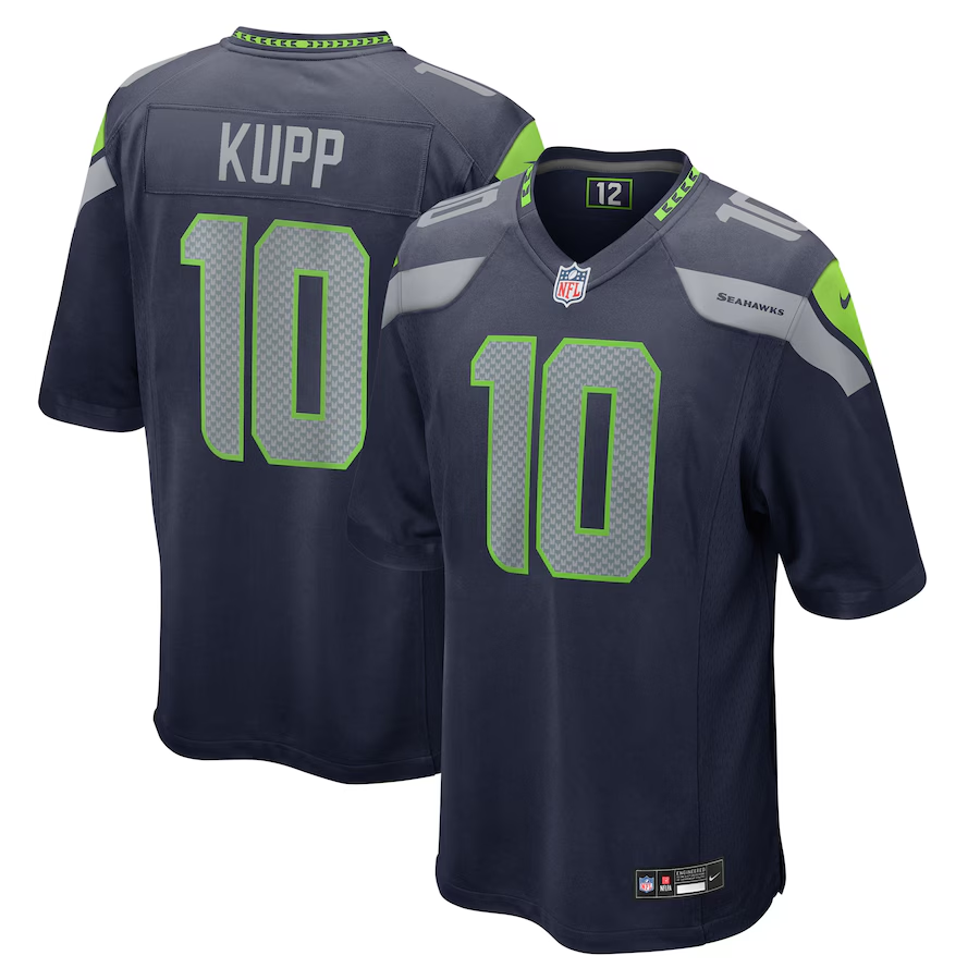Seahawks Cooper Kupp Men's Nike Game Jersey