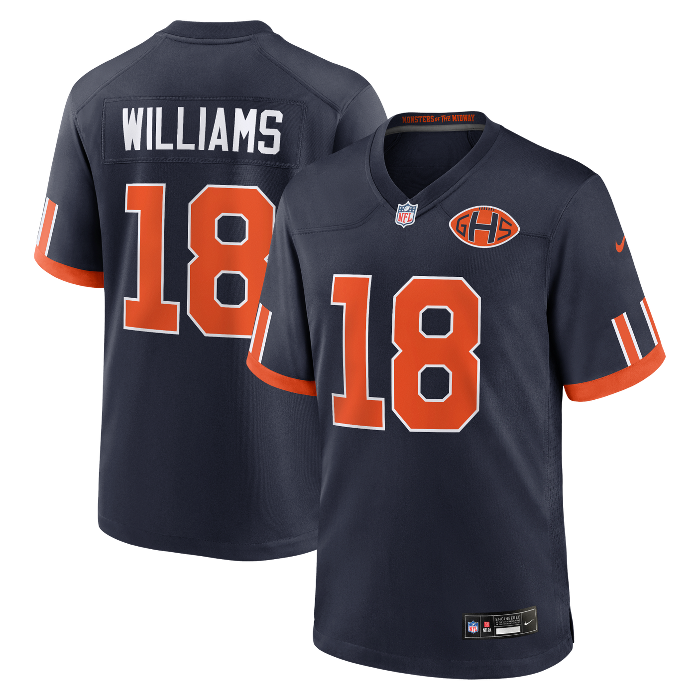 Bears 2026 Caleb Williams Nike Men's Rivalry Jersey