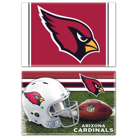 Cardinals 2-Pack Rectangle Magnets