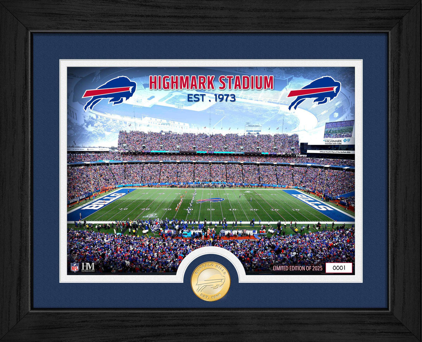 Bills Farewell To Highmark Stadium Bronze Coin Photo Mint