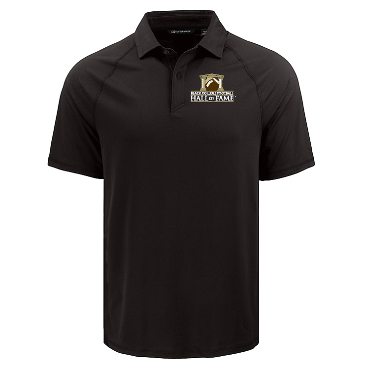 Black College Football Hall of Fame Cutter & Buck Men's Big & Tall Prospect Recycled Featherlight Stretch Polo