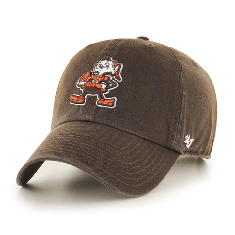 Browns '47 Brand Men's Historic Clean Up Hat