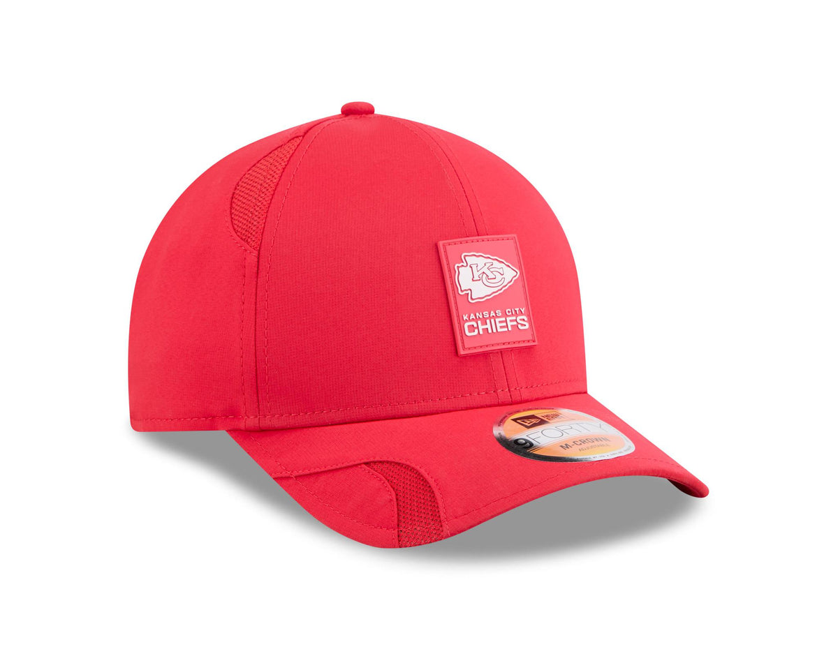 Chiefs 2025 New Era Men's 9FORTY Sideline Hat Pro Football Hall of Fame