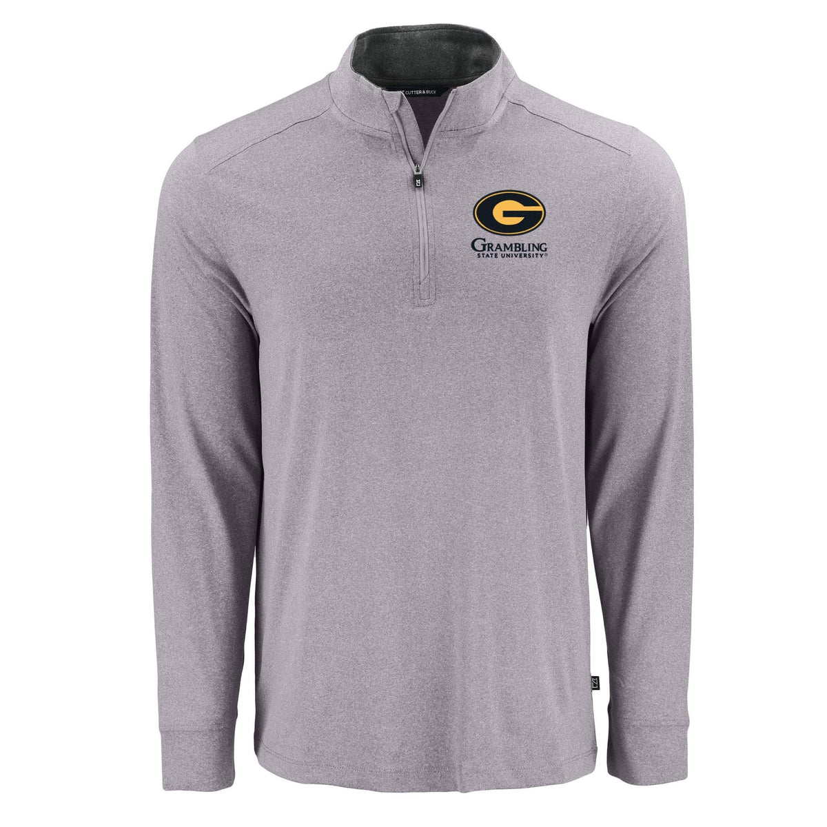 HBCU Team Cutter & Buck Men's Big & Tall Forge Recycled Four-Way Stretch 1/4 Zip Pullover Pro Football Hall of Fame XL Grambling