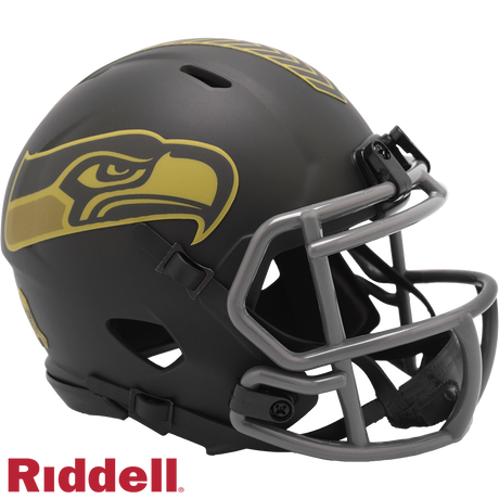 Seahawks 2025 Salute to Service Mini Helmet