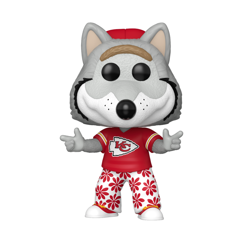 Chiefs Mascot KC Wolf NFL Funko Pop! Pro Football Hall of Fame