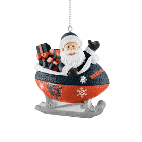 Bears Football Sleigh Ornament