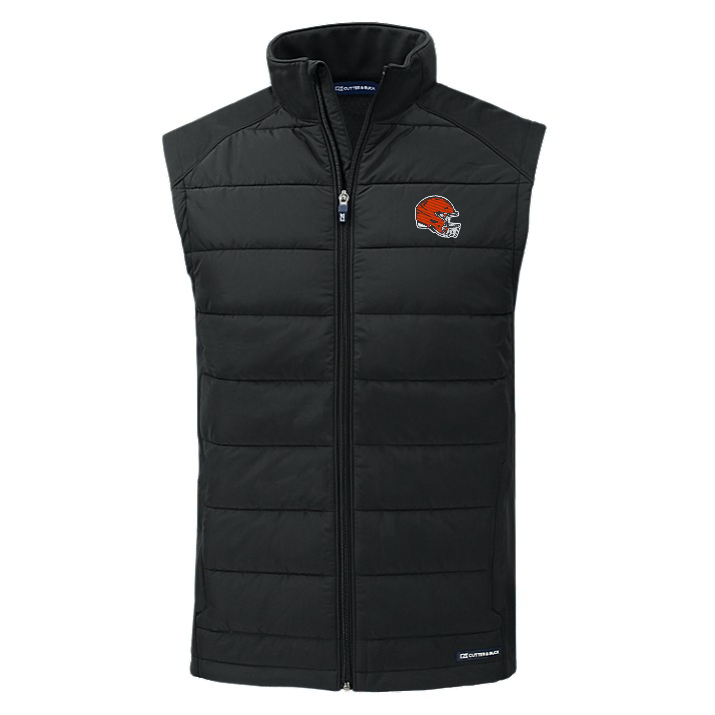 Browns Cutter and Buck Men's Evoke Eco Hybrid Vest