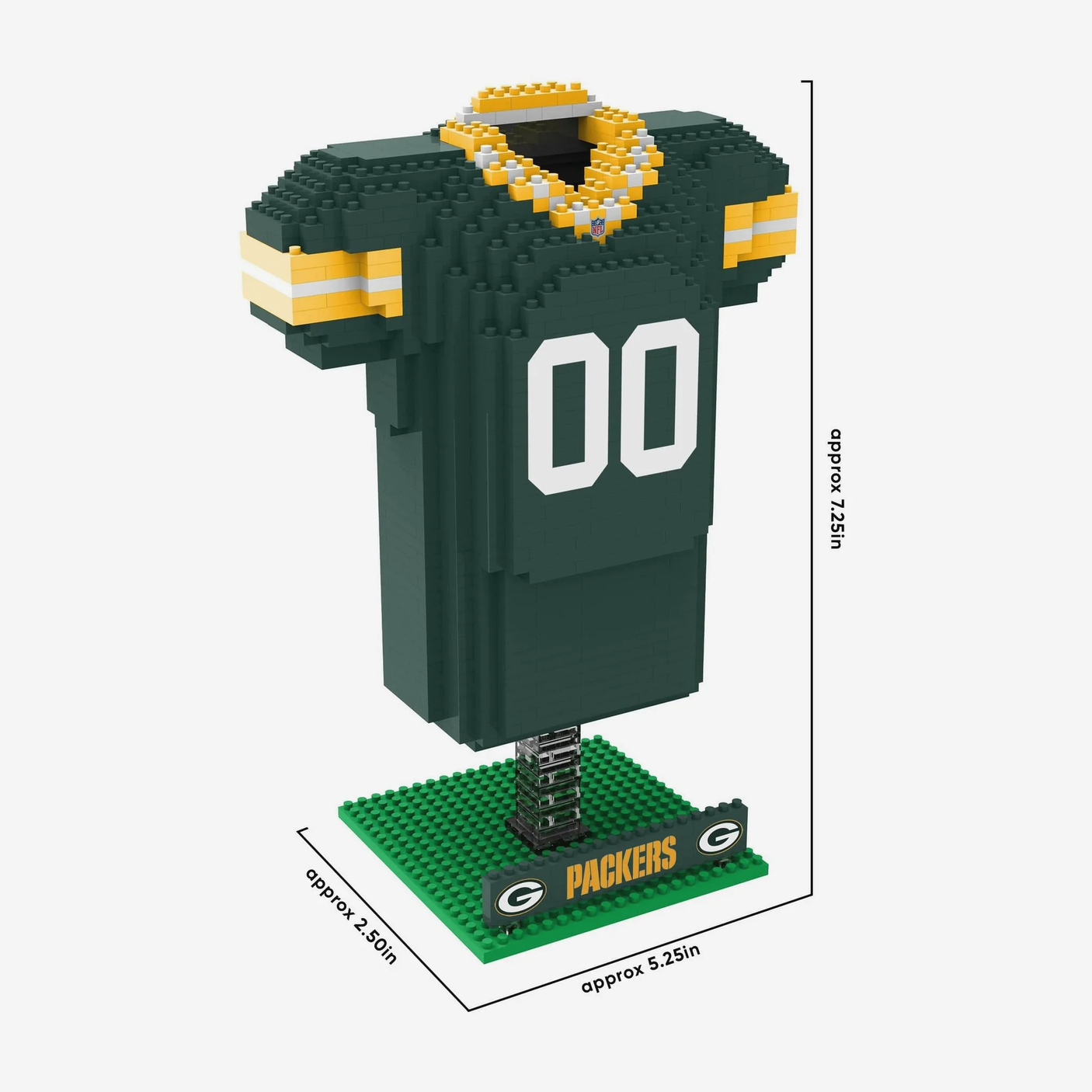 Packers 3D Brxlz Jersey