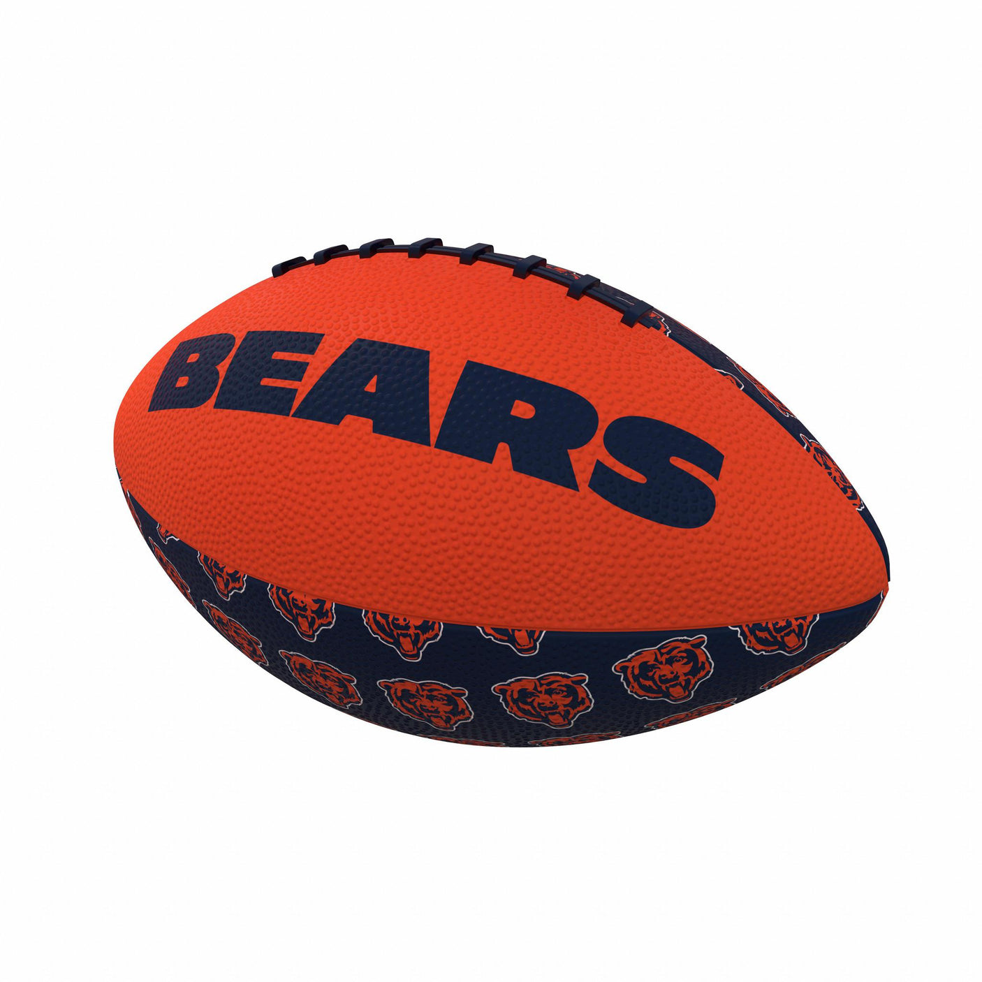 Bears Repeating Mini Size Rubber Football