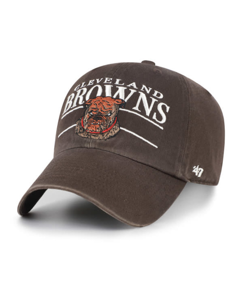 Browns 2026 '47 Brand Men's Historic Graphic Clean Up Hat