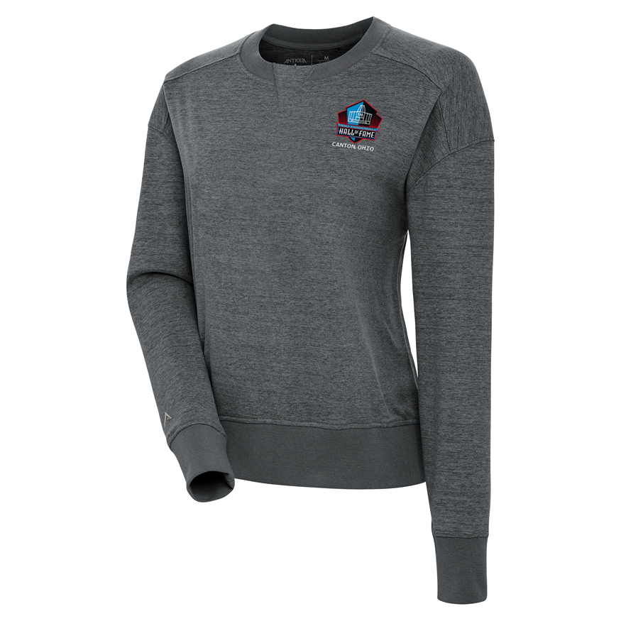 Hall of Fame Women's Antigua Forward Crewneck Fleece Sweatshirt