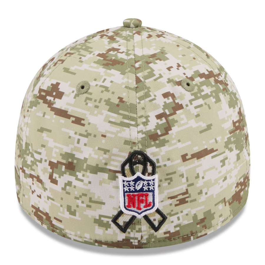 Eagles 2025 New Era Men's 39THIRTY Salute to Service Hat