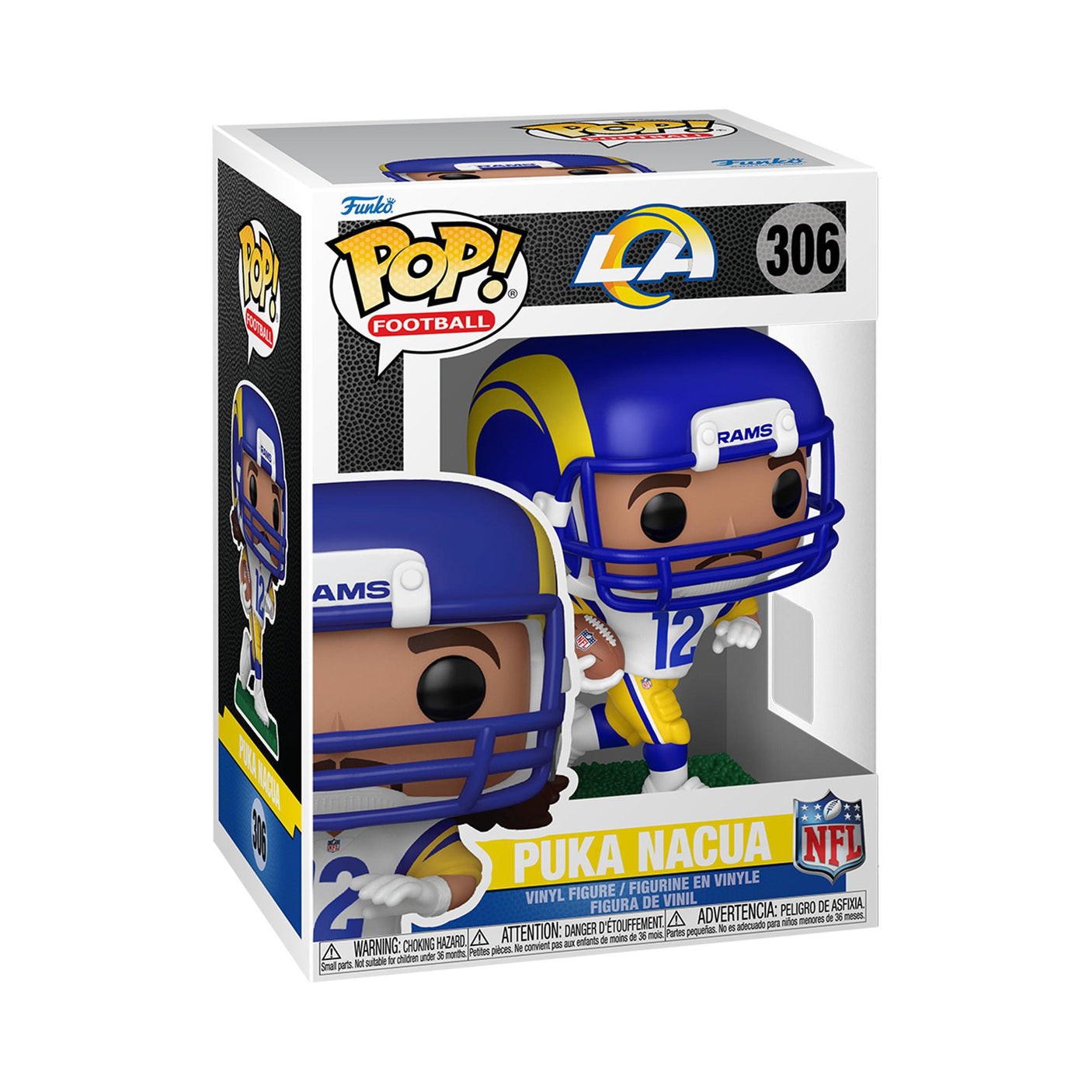 Rams Puka Nacua NFL Funko Pop! 306