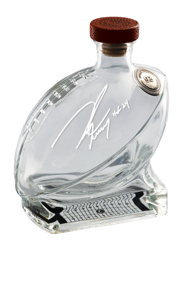 Dwight Freeney Class of 2024 Canton Distillery Football Decanter