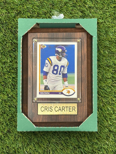 Cris Carter 4x6 Plaque