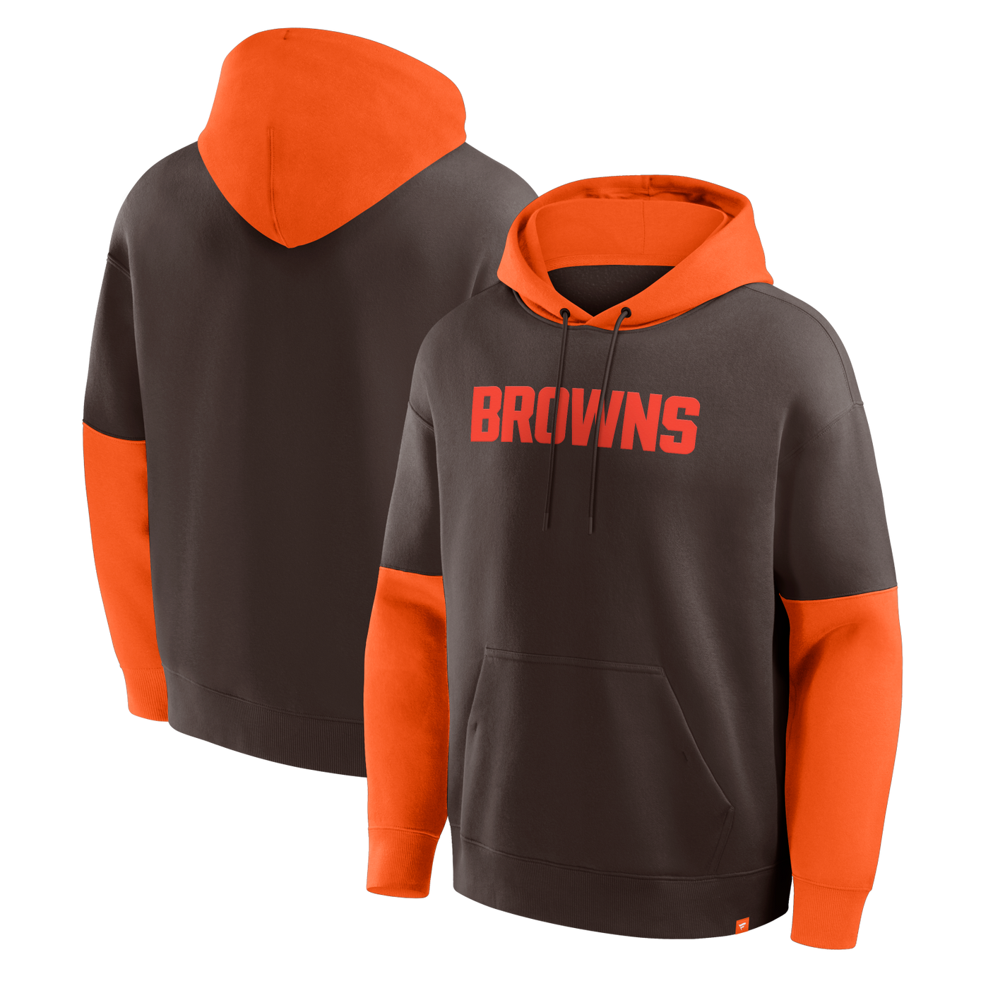Browns 2025 Men's Fanatics Helmet Fleece Sweatshirt