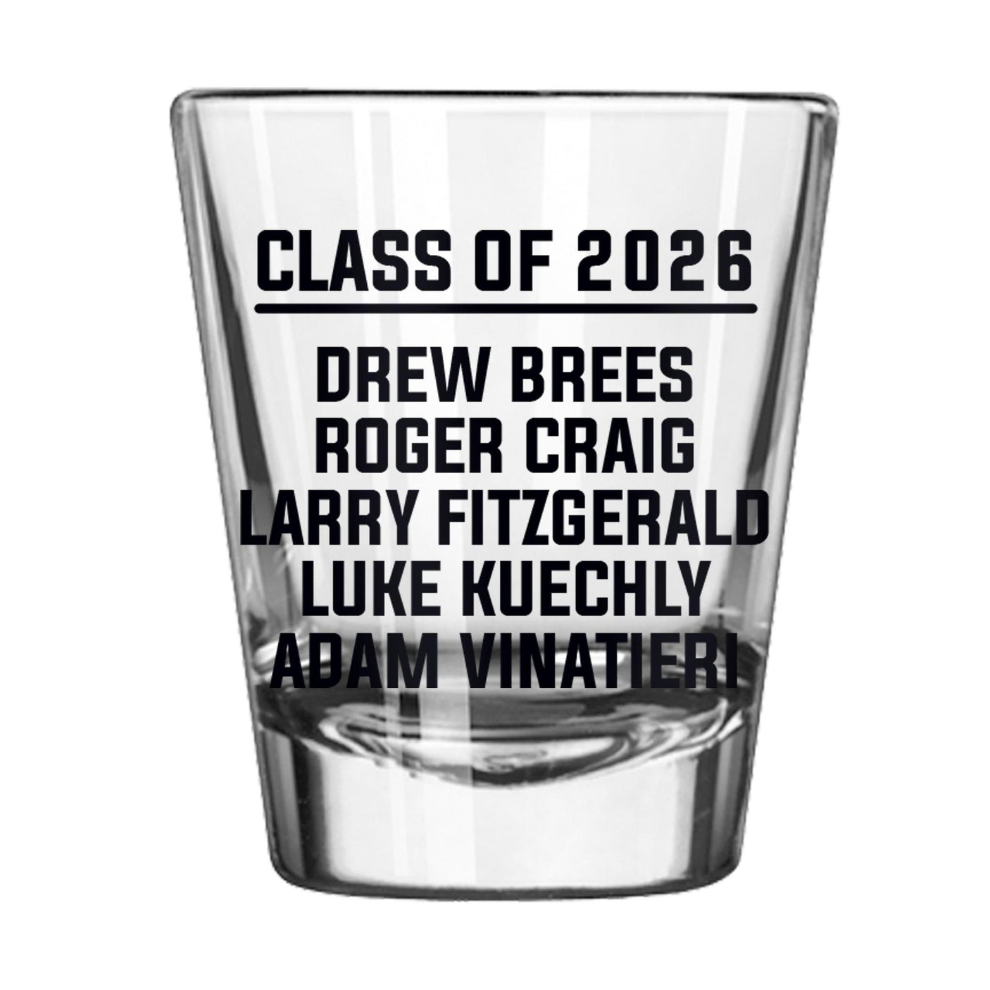 Class of 2026 Shot Glass