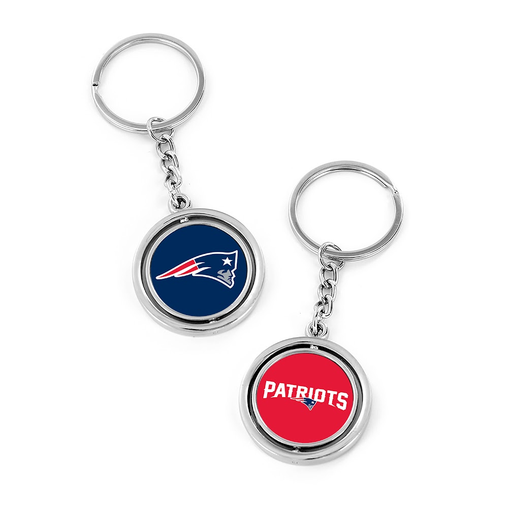 Patriots Spinning Keychain