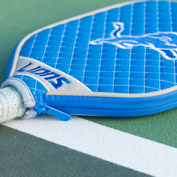 Lions Quilted Pickleball Paddle Cover