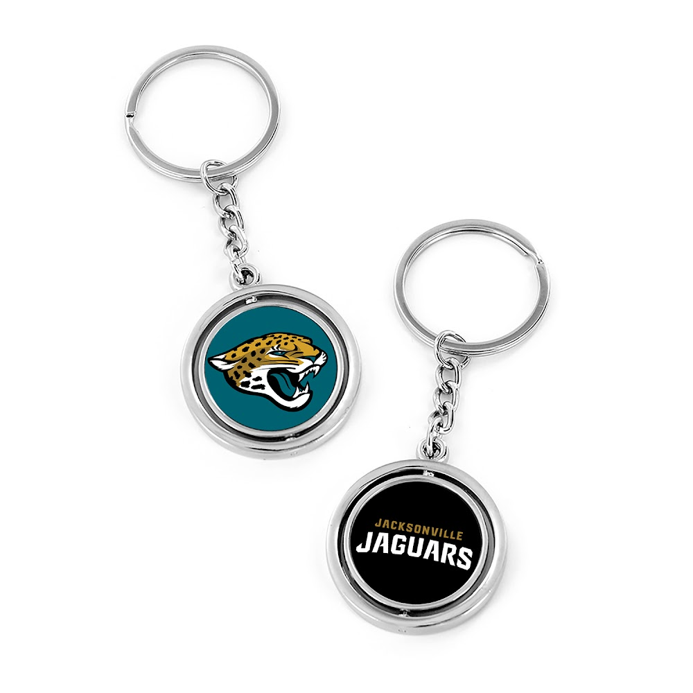 Jaguars Spinning Keychain