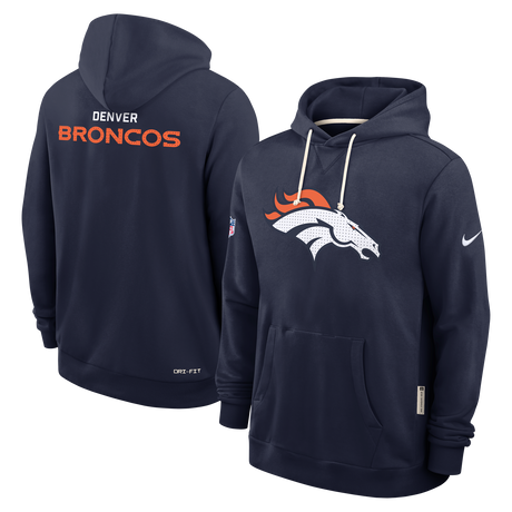 Broncos 2025 Nike Men's Sideline DRI-Fit Hoodie