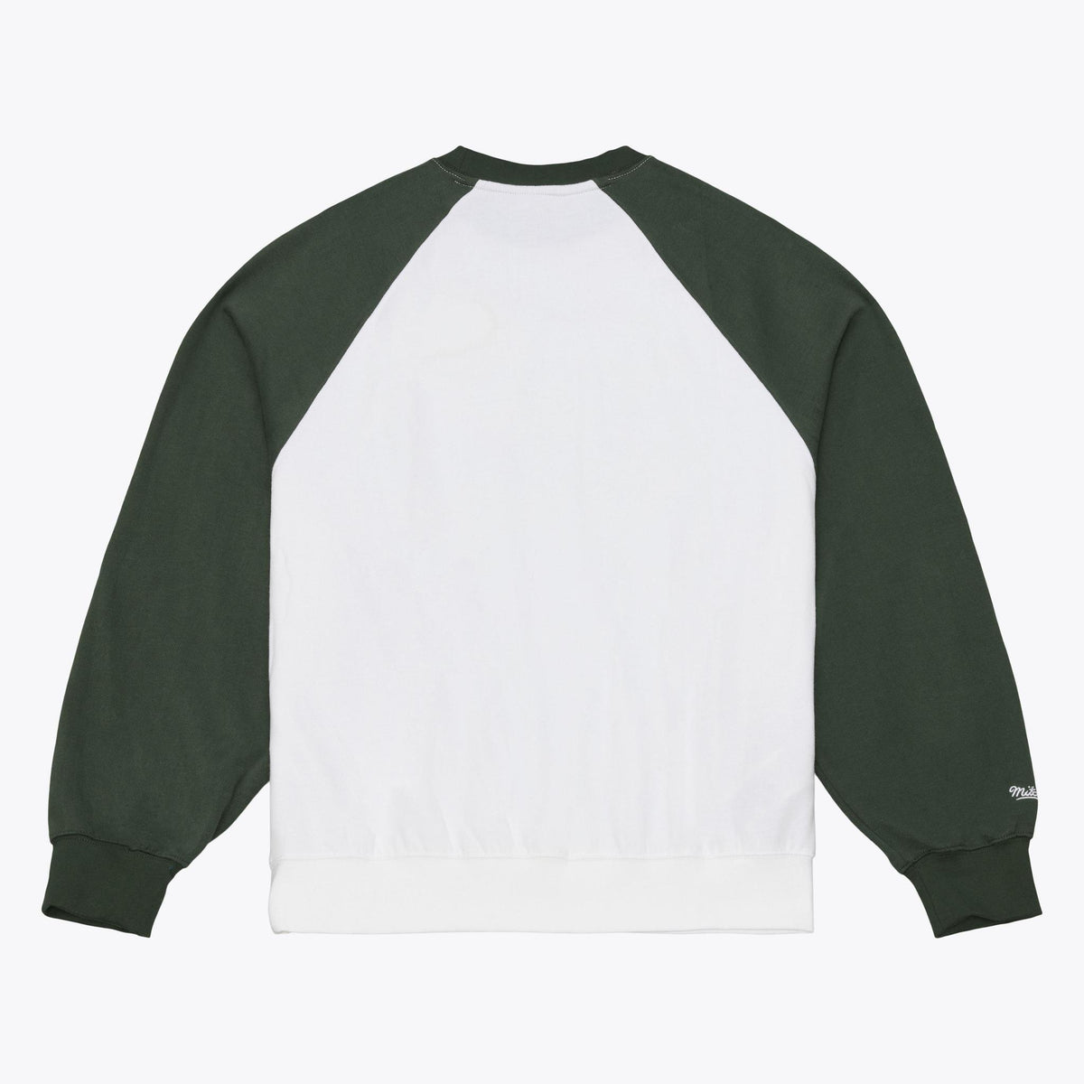 Packers 2026 Mitchell & Ness Women's NFL Head Coach Raglan Crewneck Pro Football Hall of Fame