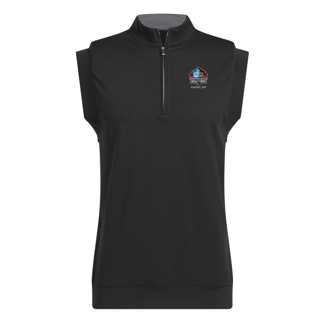 Hall of Fame Men's Adidas Black Ultimate365 Classic 1/4 Zip Vest