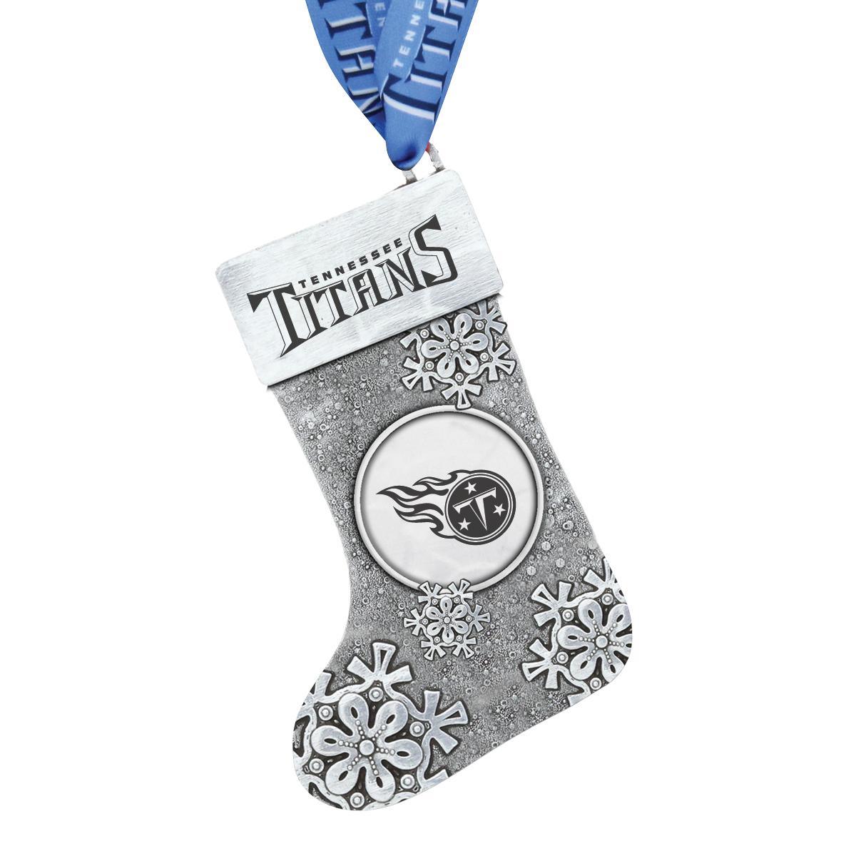 Titans Snowflake Stocking Ornament