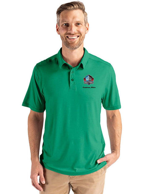 Hall of Fame Cutter & Buck Men's Kelly Green Coastline Epic Comfort Recycled Polo