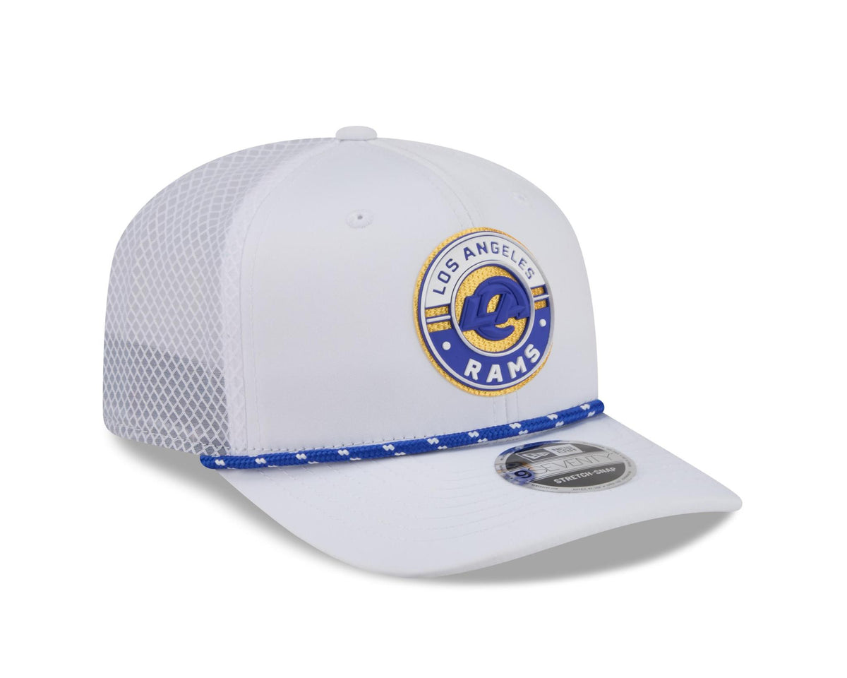 Rams 2026 New Era Men's 9SEVENTY Stretch Snap Two-Tone Hat Pro Football Hall of Fame