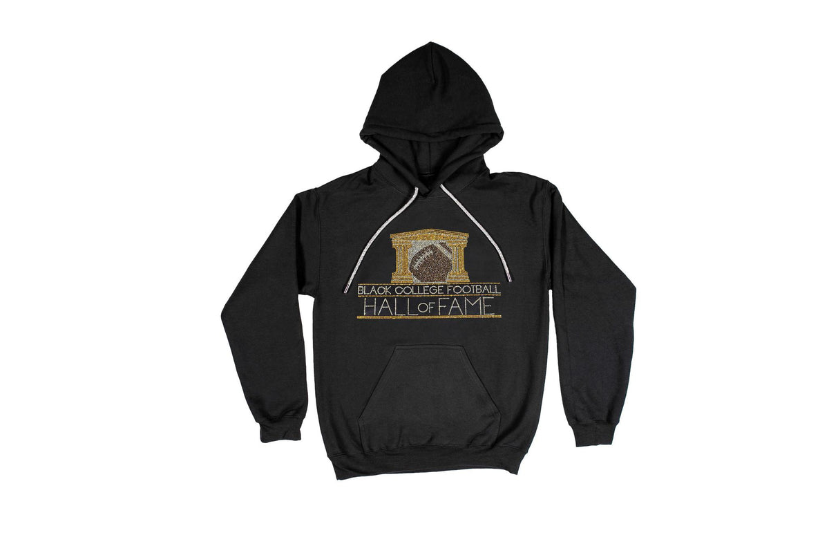 Black College Football Hall of Fame Women's Rhinestone Sweatshirt Pro Football Hall of Fame