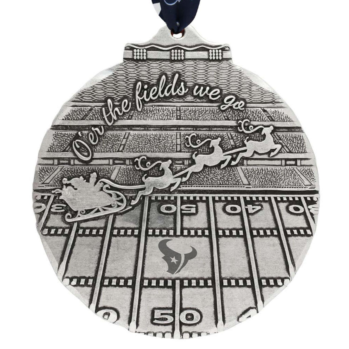 Texans O'er The Fields We Go Ornament