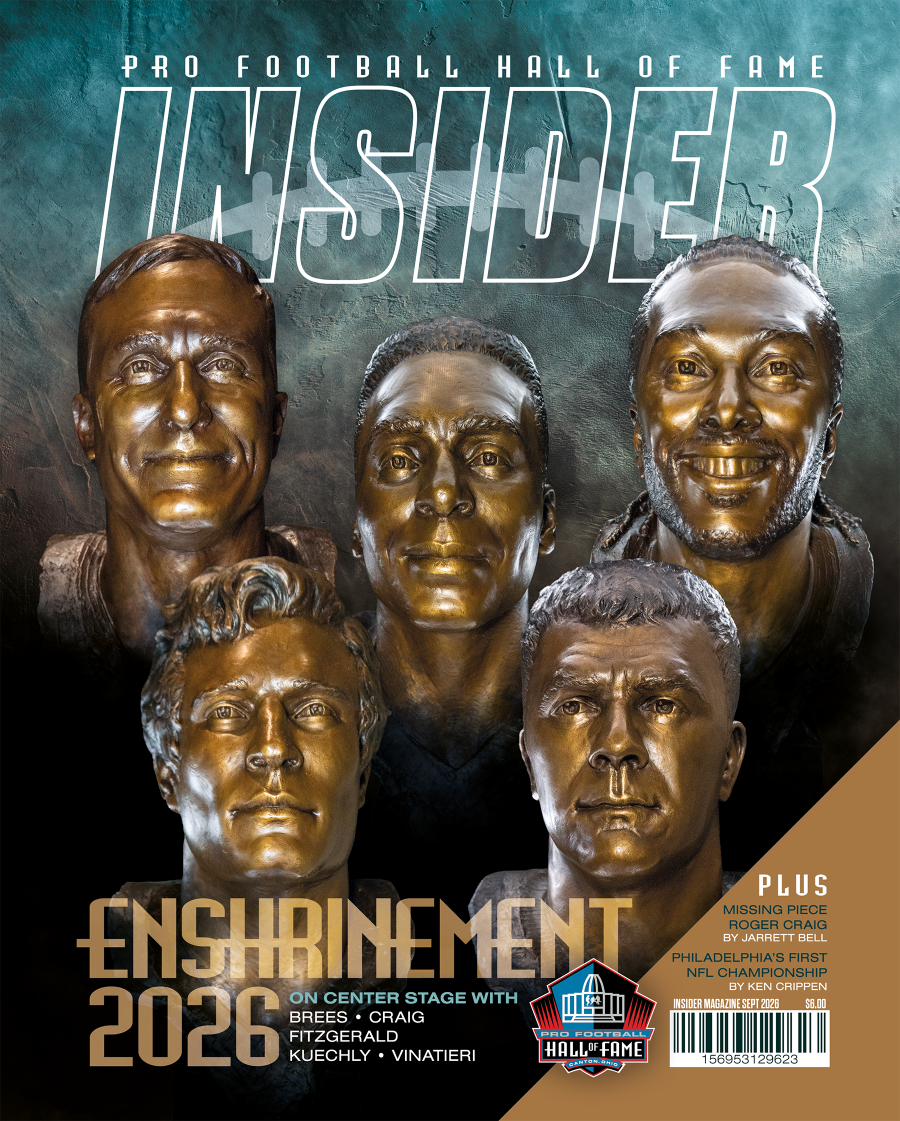 Hall of Fame Insider Magazine September 2026 Pro Football Hall of Fame