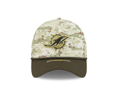 Dolphins 2025 New Era Men's 39THIRTY Salute to Service Hat