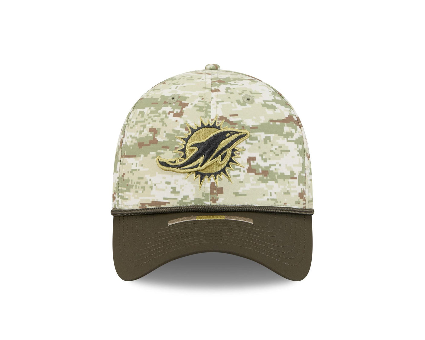 Dolphins 2025 New Era Men's 39THIRTY Salute to Service Hat