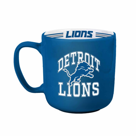 Lions 15 oz Stripe Mug