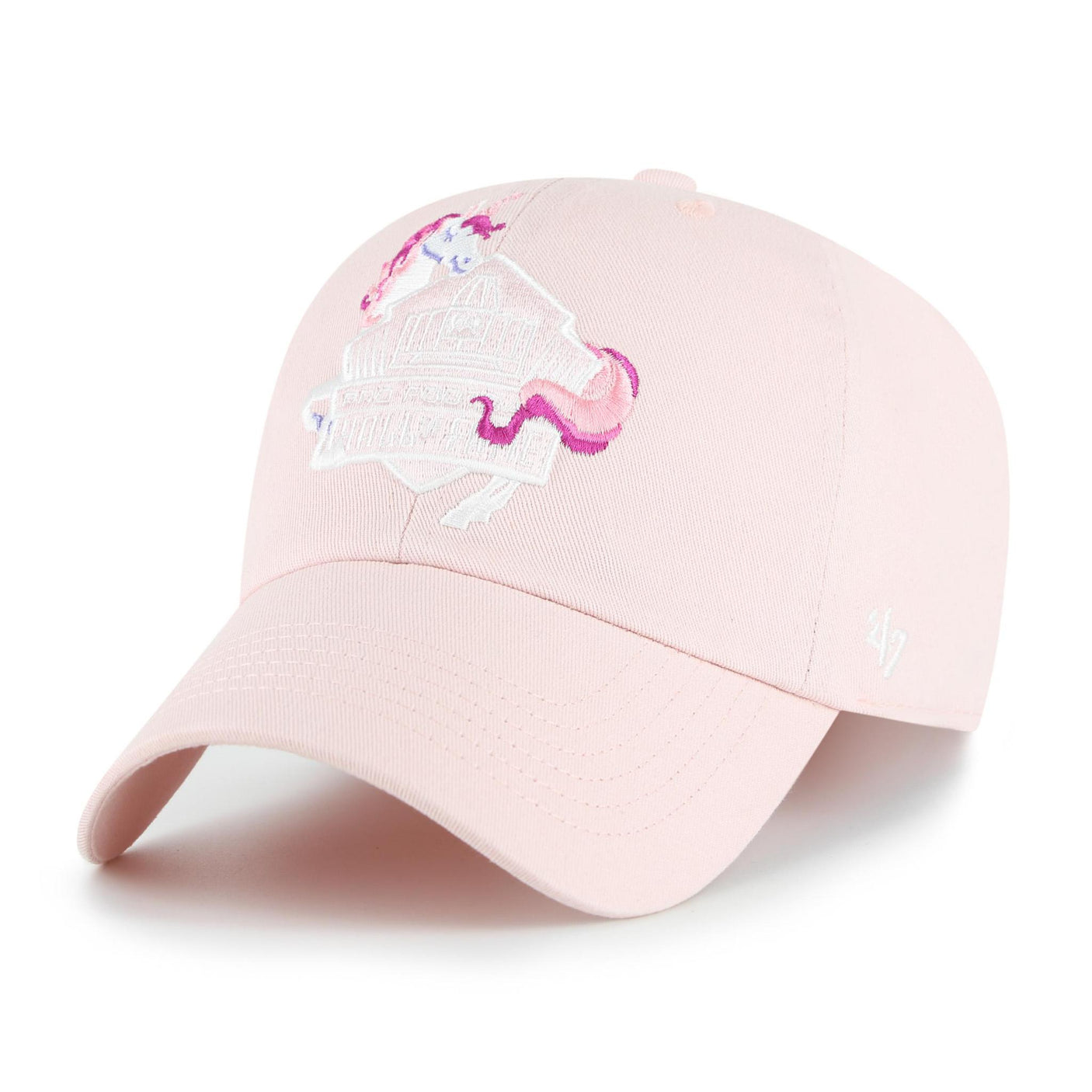 Hall of Fame 2025 '47 Brand Girl's Pink Critter Clean Up Hat