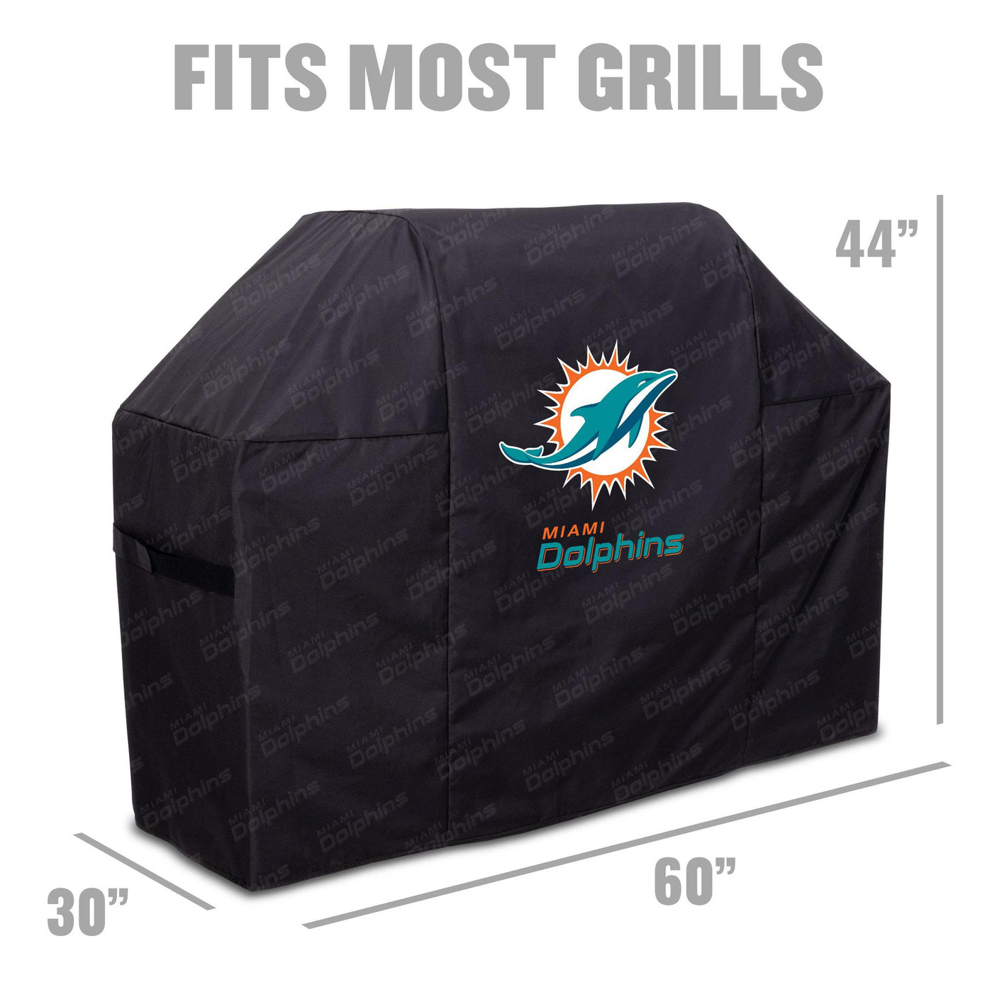 Dolphins Heavy Duty Grill Cover