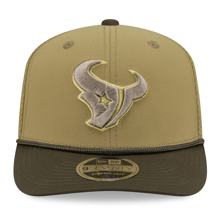 Texans 2025 New Era Men's 9SEVENTY Salute to Service Hat