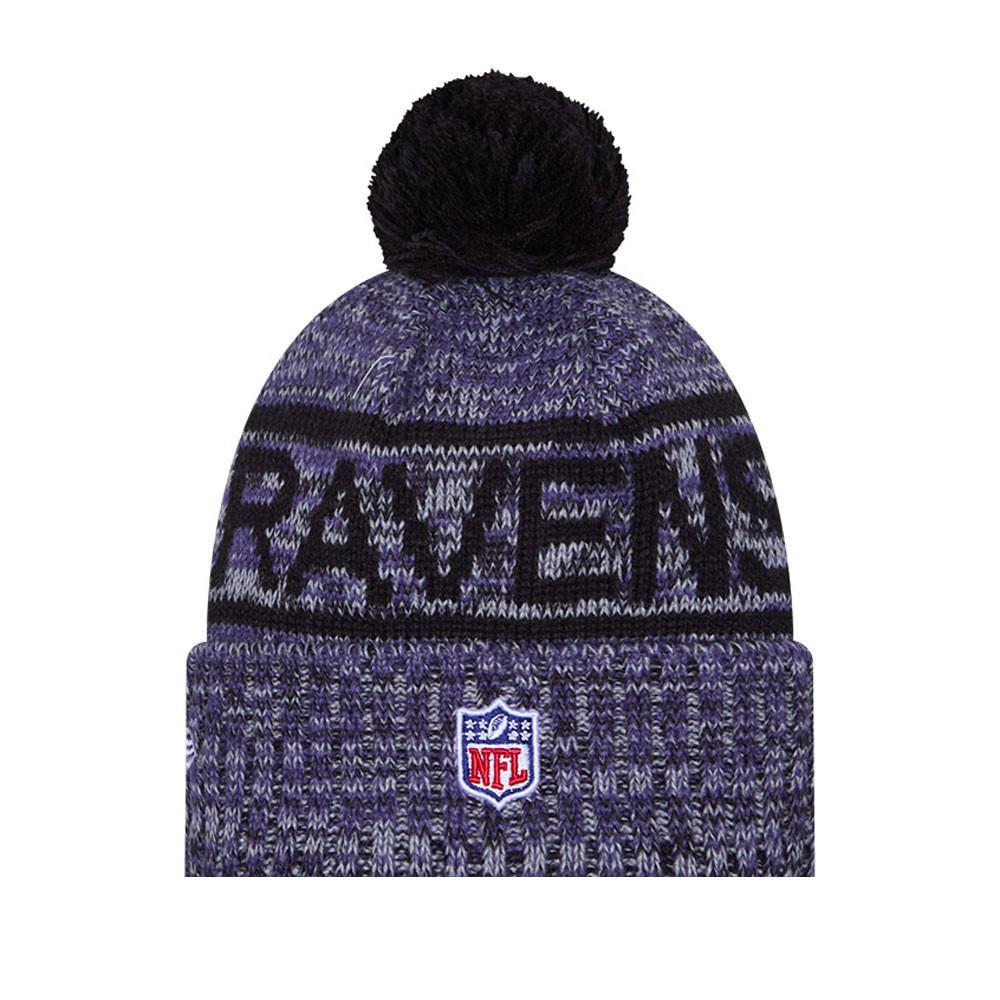 Ravens 2025 Men's New Era Sideline Sport Knit