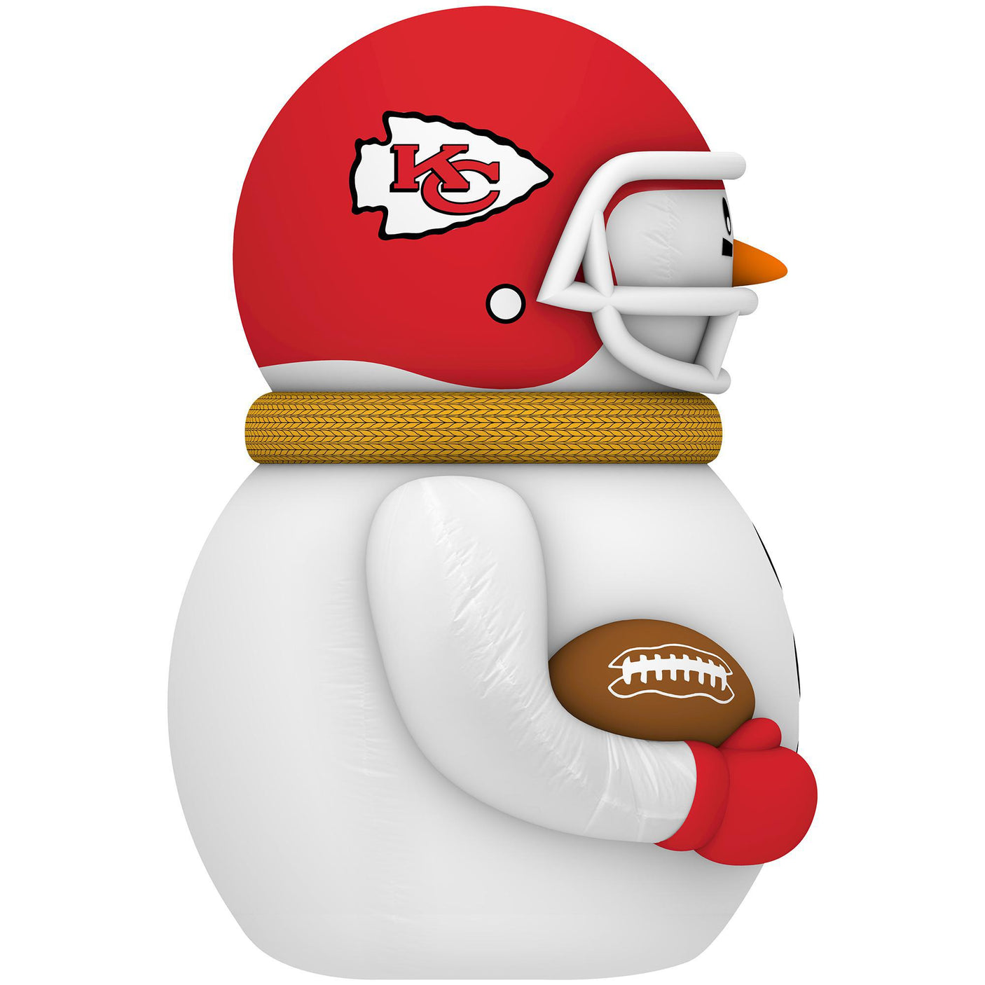 Chiefs Team Pride Inflatable Snowman Player