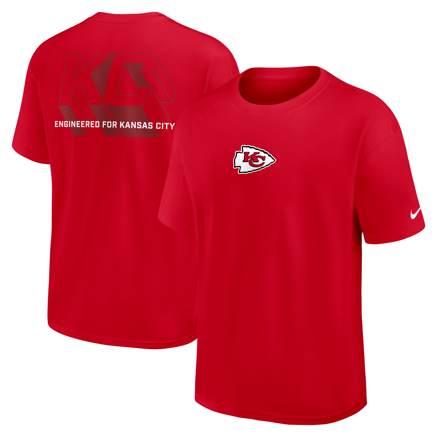 Chiefs 2025 Nike Men's Essential Heavy Max T-Shirt