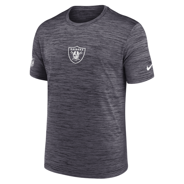 Raiders 2025 Nike Dri-Fit Sideline Team Issue Velocity T-Shirt