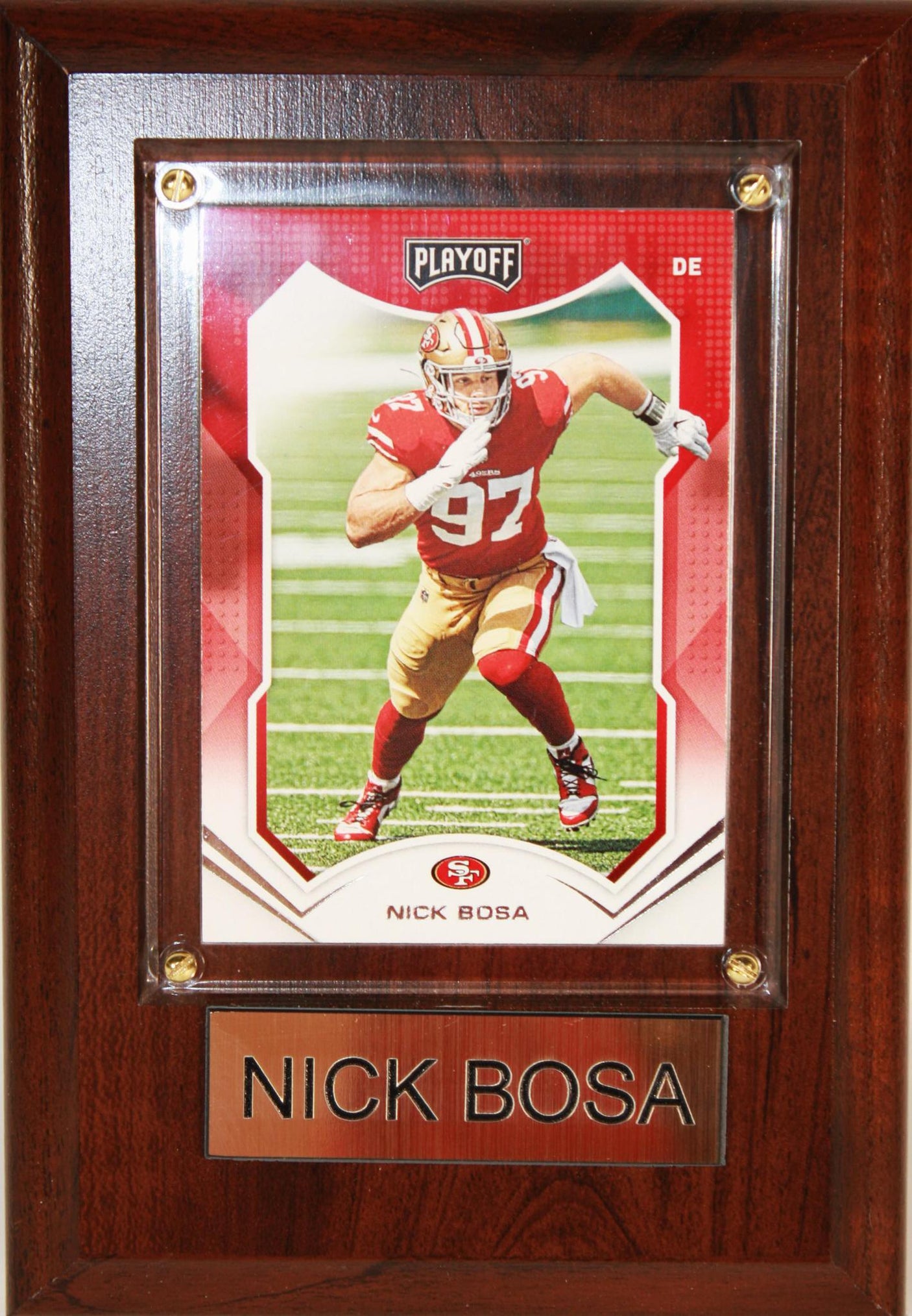 Nick Bosa 4x6 Plaque