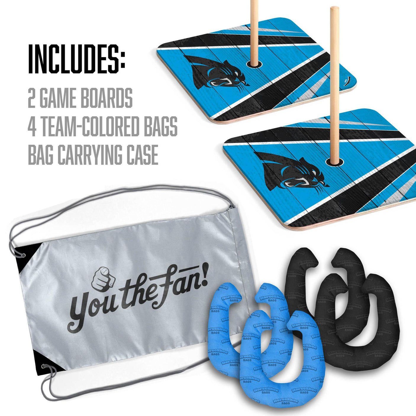 Panthers HorseShoe Bag