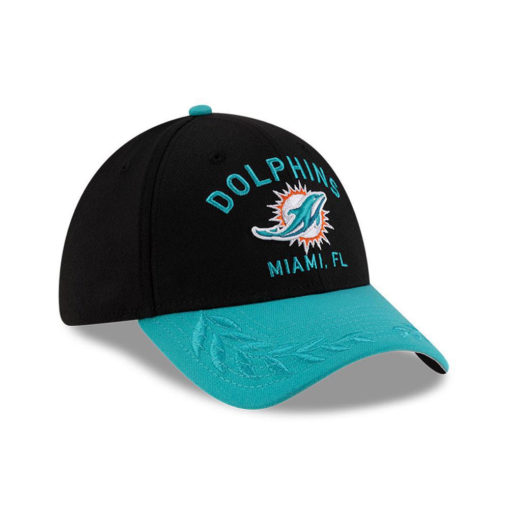 Dolphins 2025 New Era Men's 39THIRTY Draft Hat