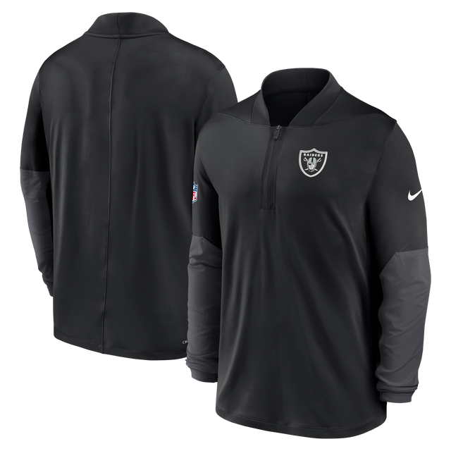 Raiders 2025 Nike Men's Mid Weight Half Zip