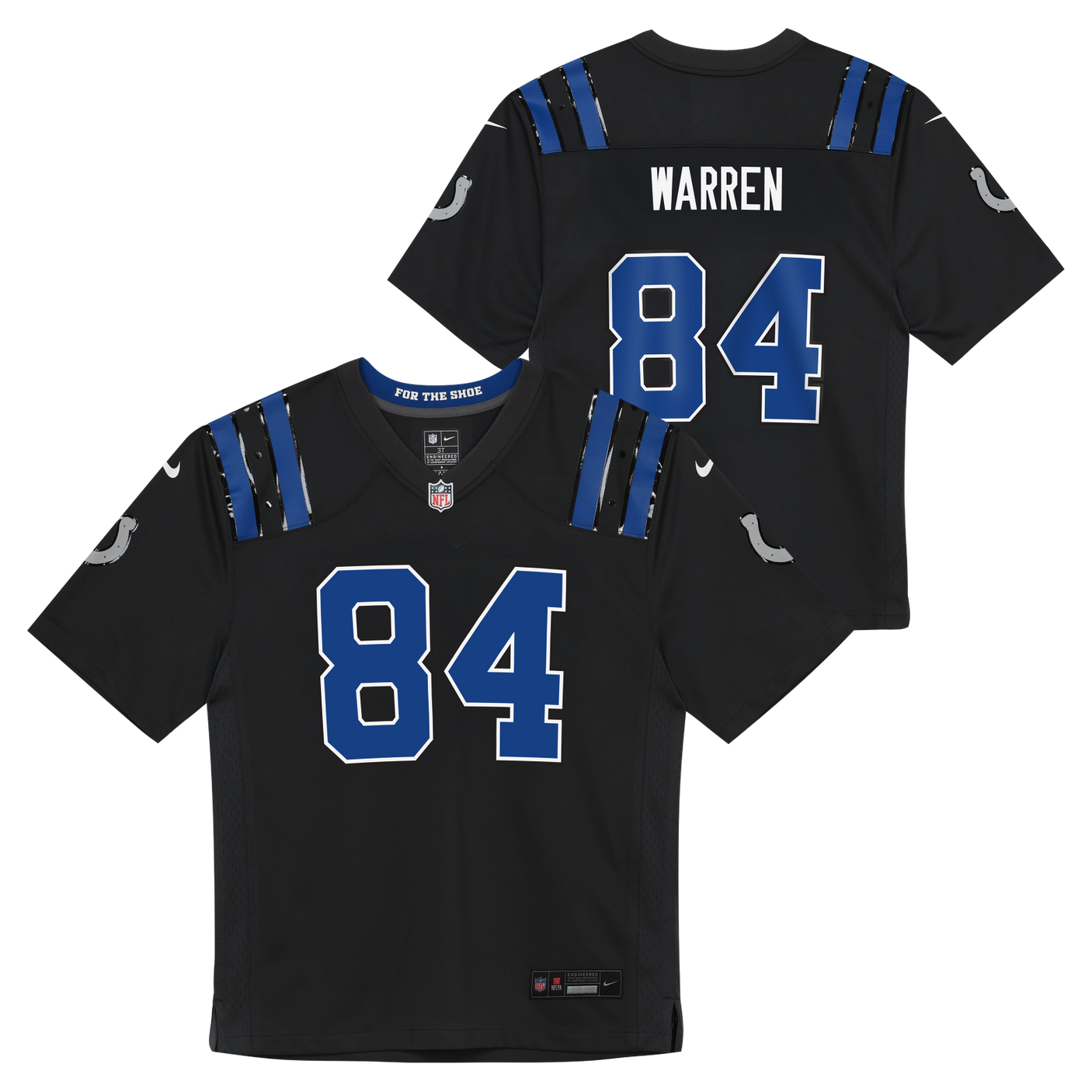 Colts Tyler Warren 2026 Nike Youth Rivalry Jersey