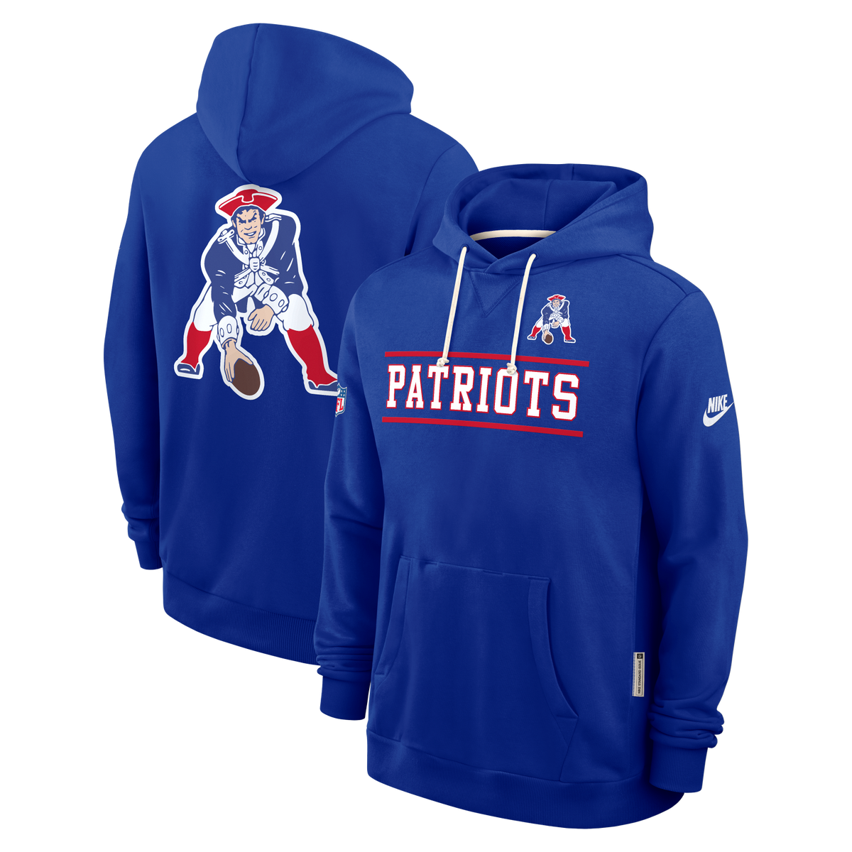 Patriots 2026 Nike Men's Alternate Sideline DRI-Fit Hoodie Pro Football Hall of Fame